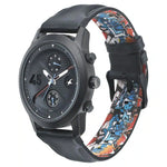 NP3216NL01 LEATHER STRAP WATCH FOR GUYS