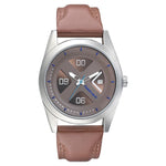 NR3218SL01  Fastrack Brown Dial Leather Strap Watch for Guys