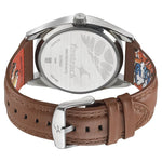 NR3218SL01  Fastrack Brown Dial Leather Strap Watch for Guys