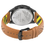 NR3224NL02  Fastrack Blue Dial Leather Strap Watch for Guys
