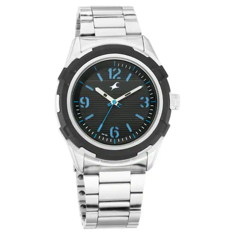 NP3225KM01 FASTRACK STAINLESS STEEL STRAP WATCH