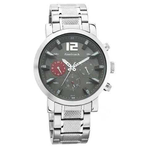 NR3227SM01 FASTRACK STAINLESS STEEL STRAP WATCH