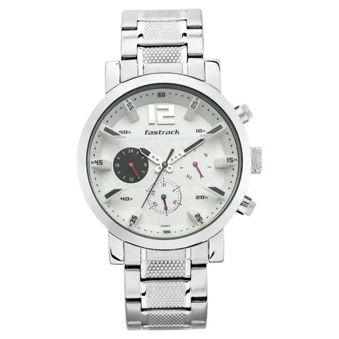 NR3227SM02 FASTRACK STAINLESS STEEL STRAP WATCH