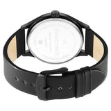 NR3247NL01 STYLE UP BLACK DIAL LEATHER STRAP WATCH