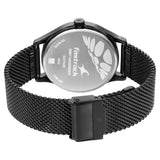 3247NM03 BLACK DIAL STAINLESS STEEL STRAP WATCH