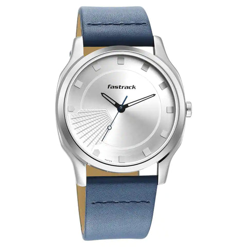 NR3255SL03 FASTRACK LEATHER STRAP WATCH