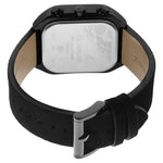 NR3270NL01  Analog with Day and Date Green Dial Leather Strap Watch for Guys