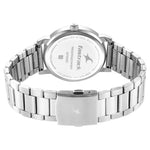 3278SM04 White Dial Metal Strap Watch for Guys