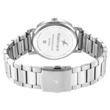 3278SM04 White Dial Metal Strap Watch for Guys
