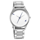 3290SM01 SILVER DIAL & METAL STRAP WATCH