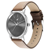 NR3291SL01 Leather Strap Watch for Guys