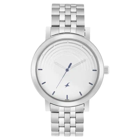 3299SM01  ANALOG WHITE DIAL WATCH