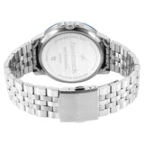 3303KM01 Multifunction Silver Dial Stainless Steel Strap Watch for Guys