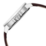 3303SL01 Blue Dial Leather Strap Watch for Guys