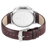 3303SL01 Blue Dial Leather Strap Watch for Guys