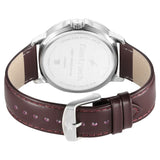 3303SL01 Blue Dial Leather Strap Watch for Guys
