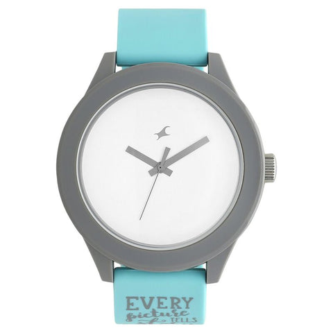 38003PP22 Fastrack Silicone Strap Unisex Watch