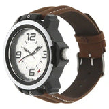 NP38017PL02 FASTRACK LEATHER STRAP WATCH