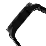 NR38022PP03  Black Dial Plastic Strap Watch for Unisex