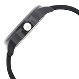 NR38024PP25  Black Dial Silicone Strap Watch for Unisex