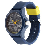 38024PP46 Fastrack Silicone Strap Watch for Unisex
