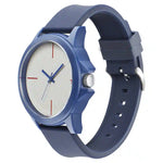 38024PP62W TEES WHITE DIAL SILICONE STRAP WATCH