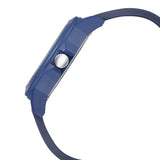 38024PP62W TEES WHITE DIAL SILICONE STRAP WATCH