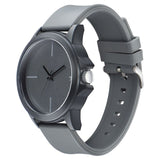 38024PP63W Grey Dial Silicone Strap Unisex Watch