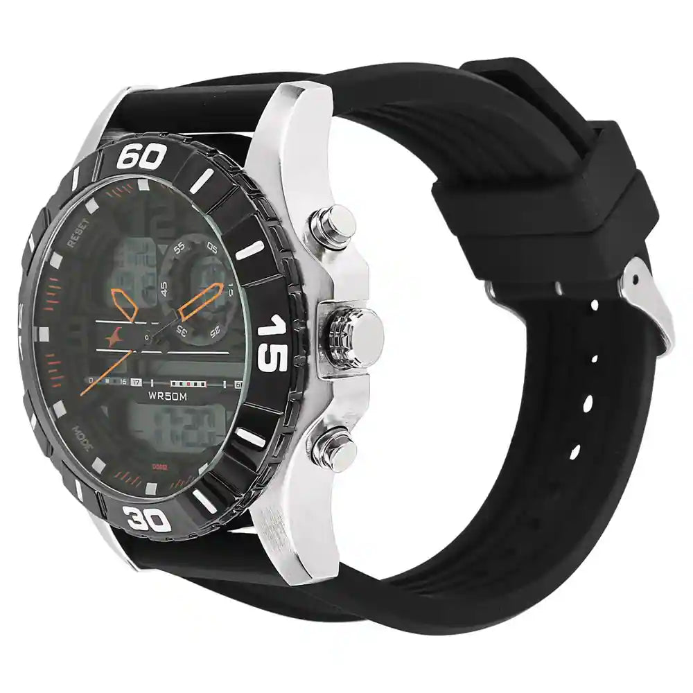 Fastrack rubber watch deals
