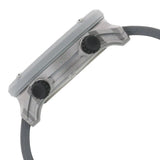 NP38045PP02 DIGITALGREY DIAL SILICONE STRAP WATCH