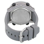 NP38045PP02 DIGITALGREY DIAL SILICONE STRAP WATCH