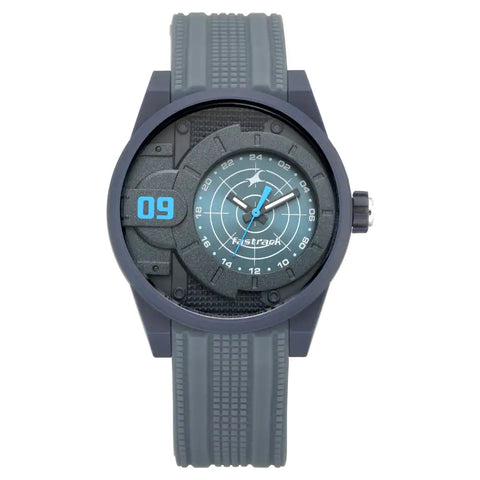 NR38058PP01 FASTRACK SILICONE STRAP WATCH