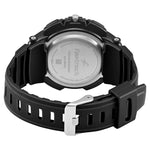 38076PP01W  Black Dial Plastic Strap Unisex Watch