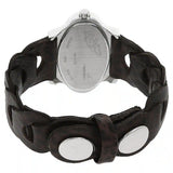 NP6004SL01 FASTRACK LEATHER STRAP WATCH
