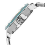 NR6078SM01 Blue Dial Stainless Steel Strap Watch for Girls