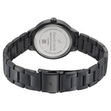 6150NM01 Black Dial Stainless Steel Strap Watch for Girls