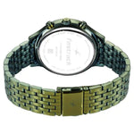 NR6207QM02  STAINLESS STEEL STRAP WATCH