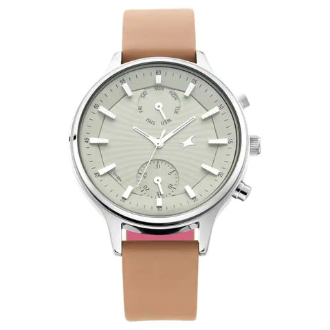 NS6208SL02 FASTRACK LEATHER STRAP WATCH