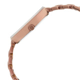 NR6216QM01 Analog with Date Beige Dial Stainless Steel Strap Watch for Girls