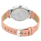 NR6222SL03 FASTRACK GOLD DIAL LEATHER STRAP WATCH