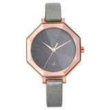 NR6226WL02 FASTRACK LEATHER STRAP WATCH