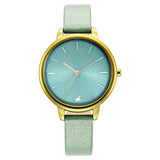 NR6234QL02 FASTRACK BLUE DIAL LEATHER STRAP WATCH