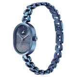 6258QM01 FASTRACK  BLUE DIAL METAL STRAP