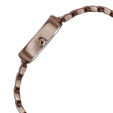 6258QM02 Fastrack Style Up Brown Dial Metal Strap Watch for Girls