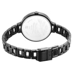 NS6265NM01 Black Dial Metal Strap Watch for Girls