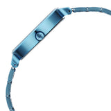 NR6265QM01 Fastrack Analog Blue Dial Metal Strap Watch for Girls