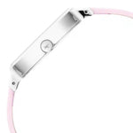 NR6266SL01 FASTRACK PINK DIAL LEATHER STRAP WATCH