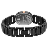 6274KM01 ANALOG BLACK DIAL WATCH FOR WOMEN