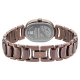 NR6274QM01 Analog Brown Dial Metal Strap Watch for Girls