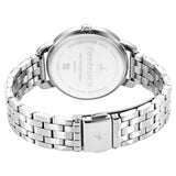 NR6265SM01 Fastrack  Silver Dial Metal Strap Watch for Girls
